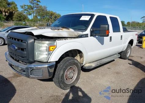 2015 Ford F-250 Xl from USA, damaged, VIN 1FT7W2B66FEA52450